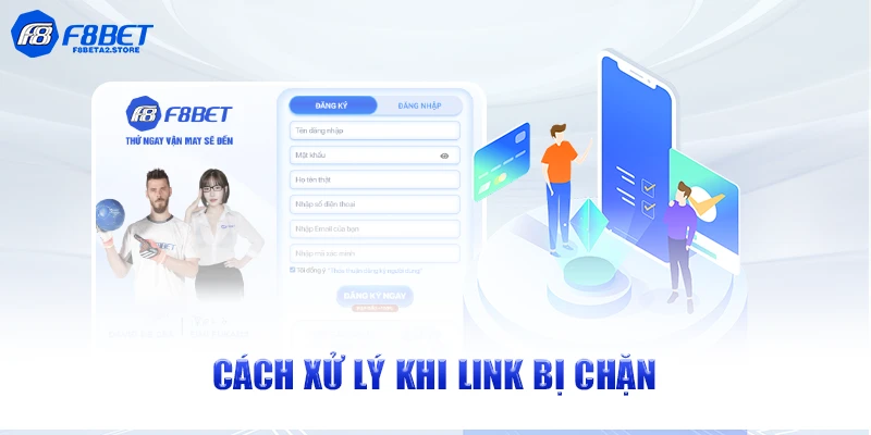Cách xử lý khi link bị chặn